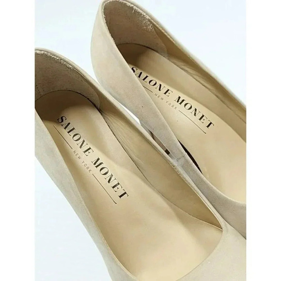 Salone Monet Anita Pump Women's McCullough Suede Dressy Pumps Size 6 (MSRP $395) - Picture 6 of 11